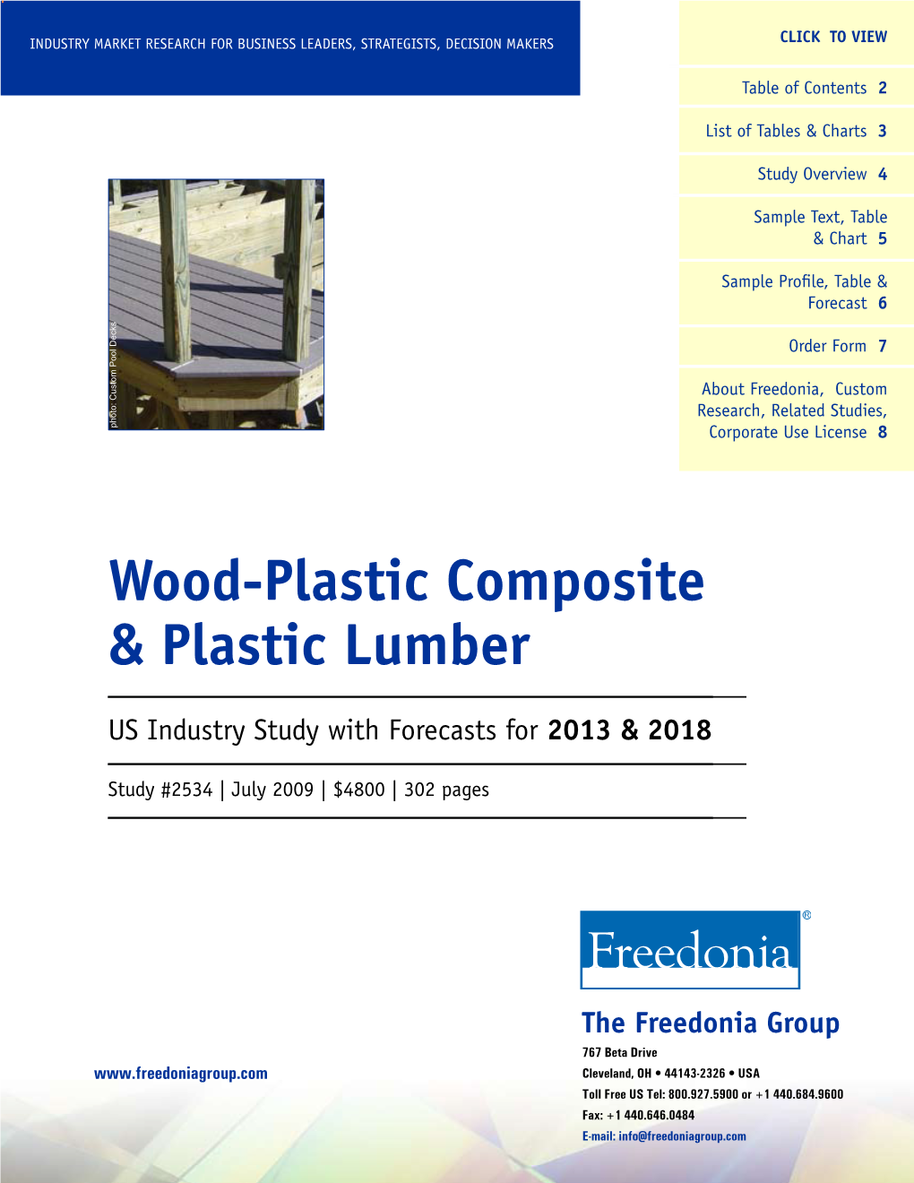 Wood-Plastic Composite & Plastic Lumber