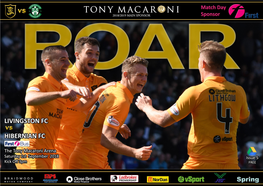 Livingston FC Team Sheet, Tony Macaroni & MPS 5