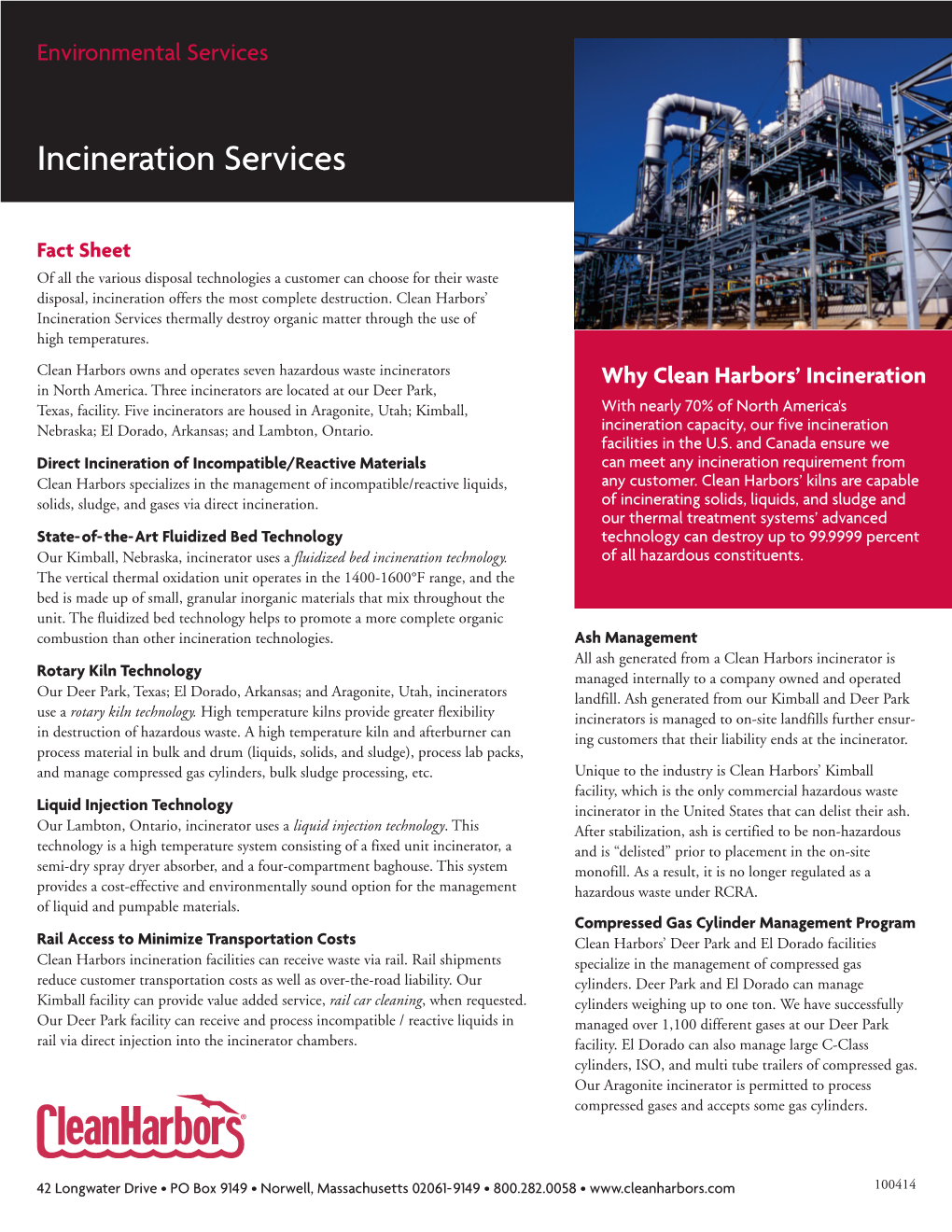 Incineration Services