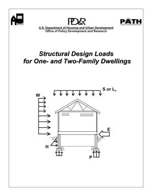 Structural Design Loads Foe One- and Two- Family Dwellings