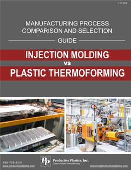 Injection Molding Vs Plastic Thermoforming