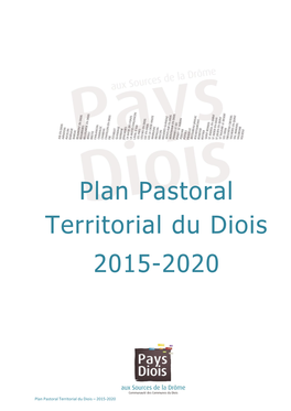 Plan Pastoral Territorial Du Diois 2015-2020