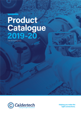 Product Catalogue 2019-20 Caldervale Technology Group