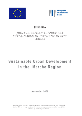 Sustainable Urban Development in the Marche Region
