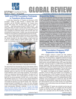 Global Review July 19, 2018 Page 2 GAVI and IFPW Foundation (Cont.)