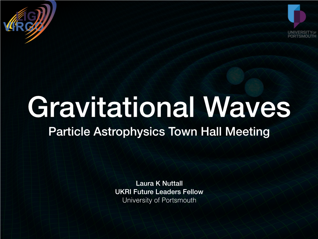 Particle Astrophysics Town Hall Meeting