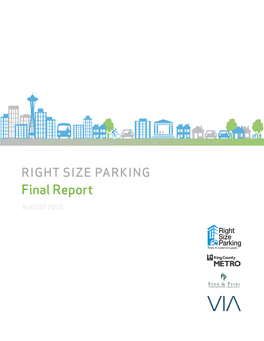 RIGHT SIZE PARKING Final Report