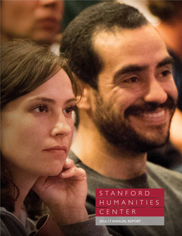 2016-17 Annual Report Shc Stanford Humanities Center