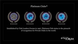 845 Platinum Clubs in 50 Countries and Growing