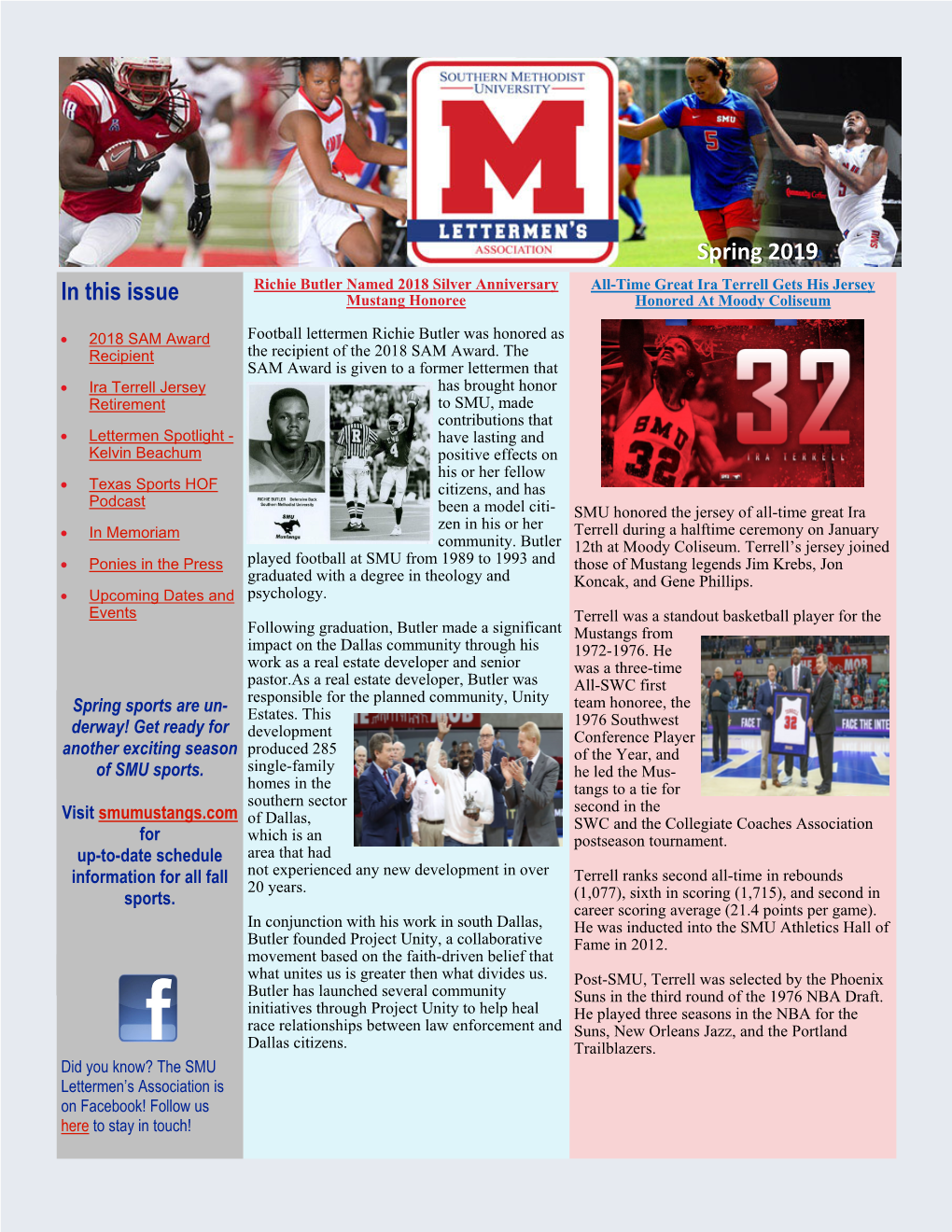 Lettermen's Newsletter