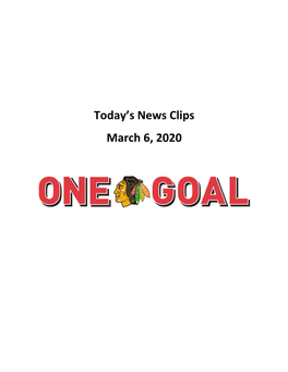 Today's News Clips March 6, 2020