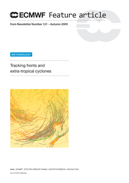 Tracking Fronts and Extra-Tropical Cyclones