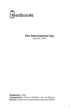 The International Spy Upward, Allen