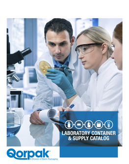 Laboratory Container & Supply Catalog