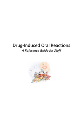 Drug Induced Oral Reactions