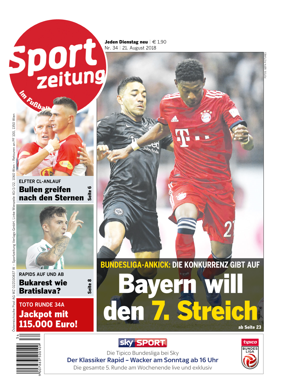 Bayern Will Den 7. Streich