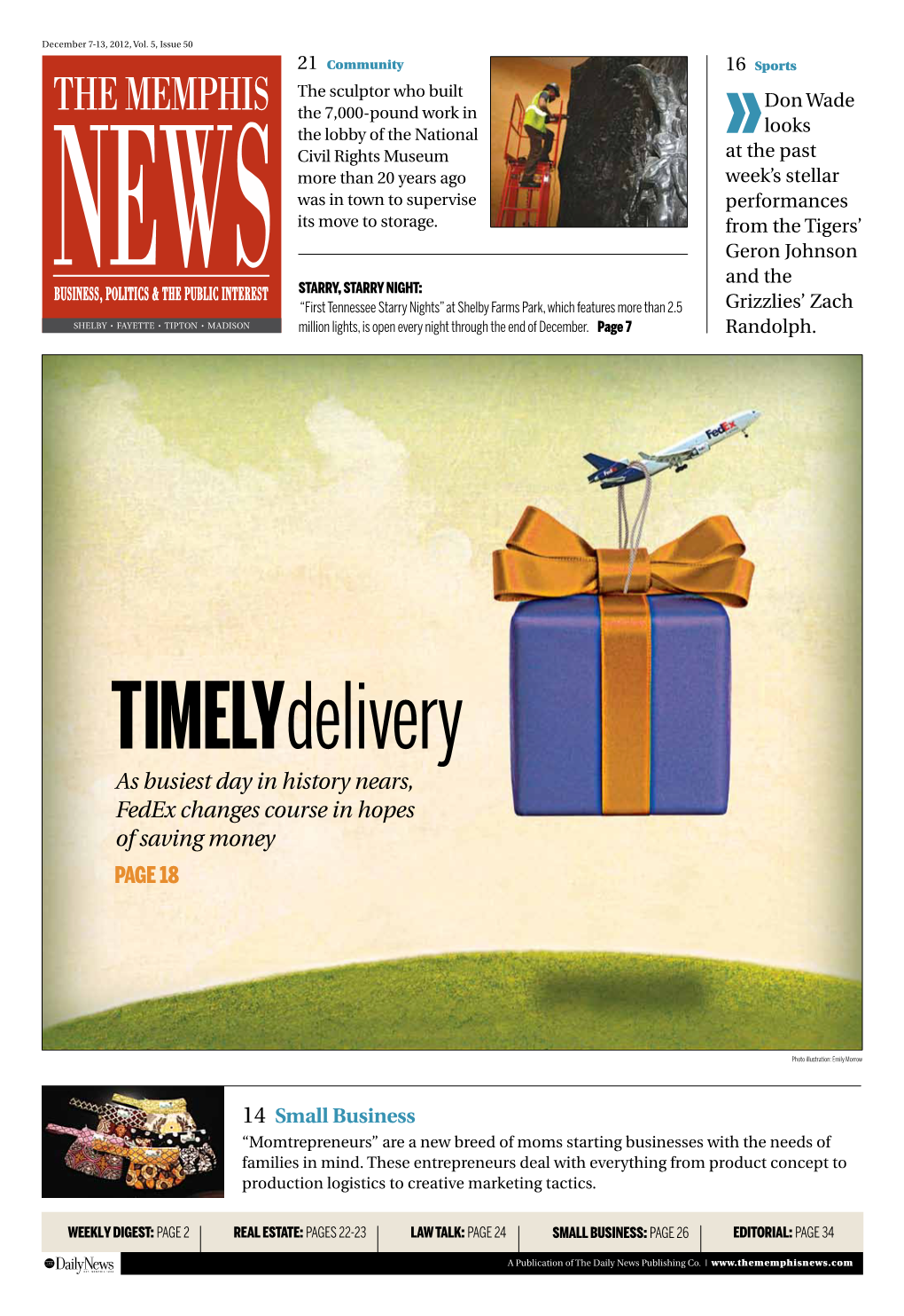 As Busiest Day in History Nears, Fedex Changes Course in Hopes of Saving Money Page 18