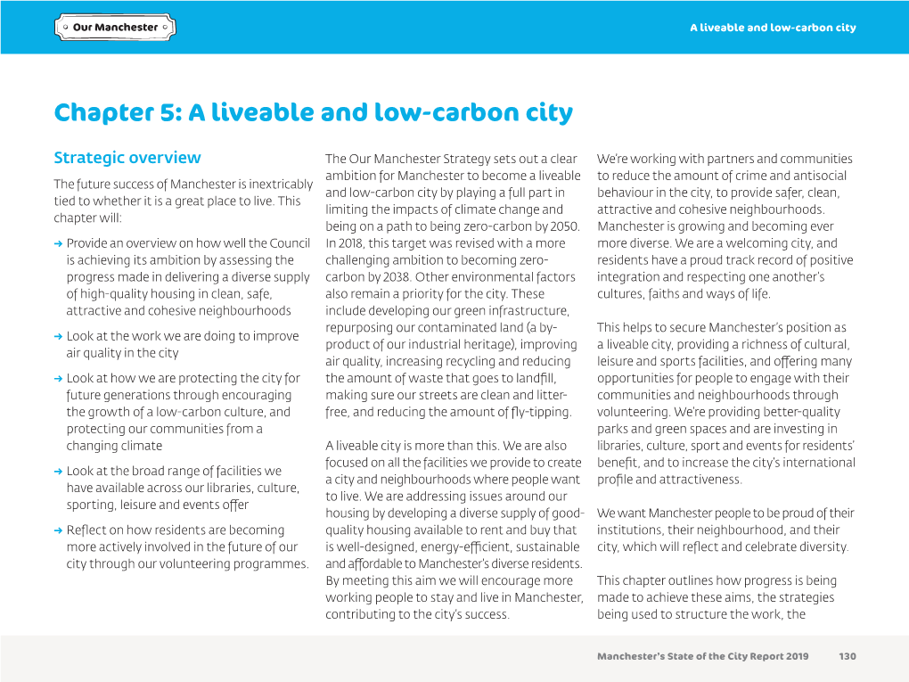 A Liveable and Low-Carbon City