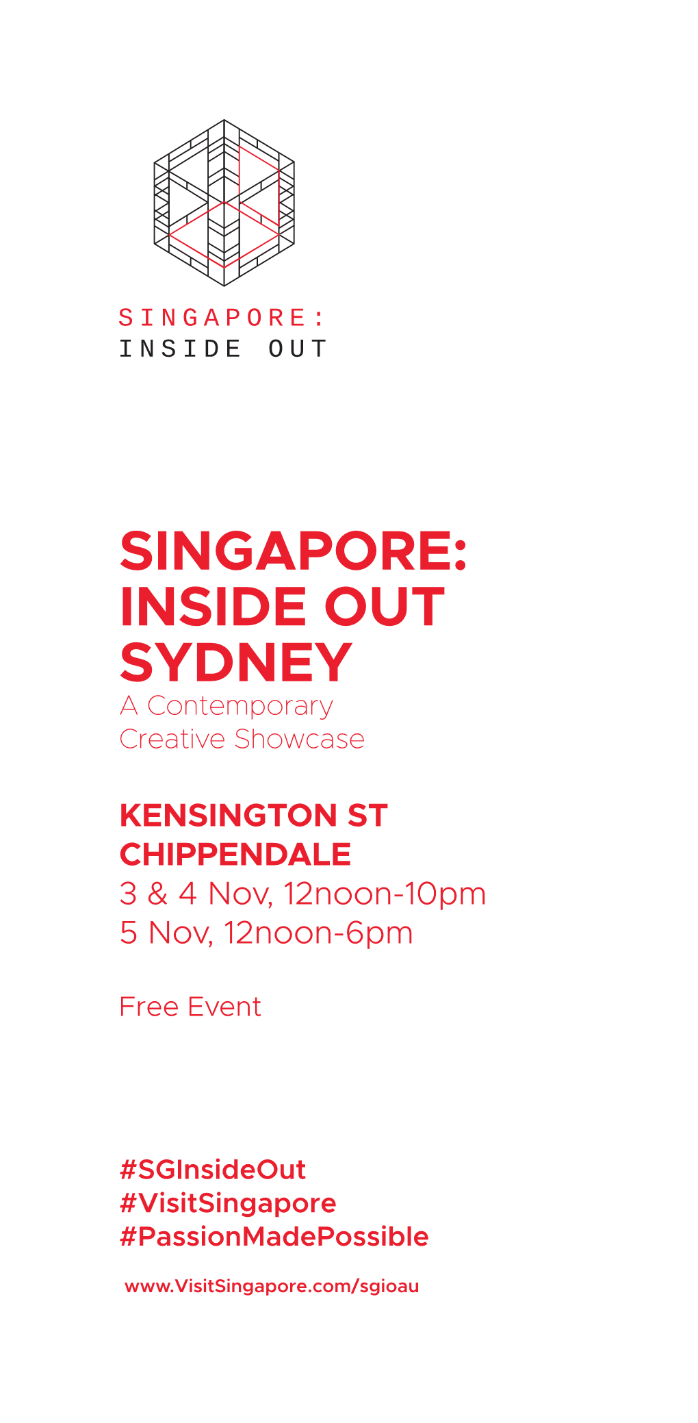 SINGAPORE: INSIDE out SYDNEY a Contemporary Creative Showcase