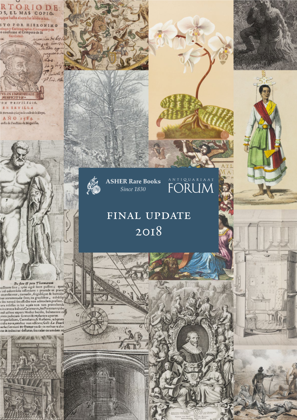 Final Update 2018 Antiquariaat FORUM & ASHER Rare Books