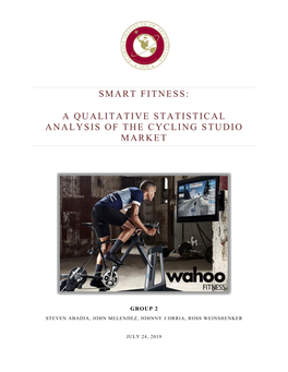 Smart Fitness: a Qualitative Statistical Analysis of The