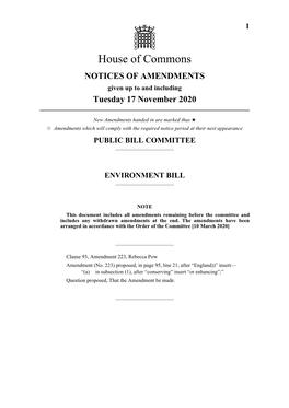 Public Bill Committee Environment Bill