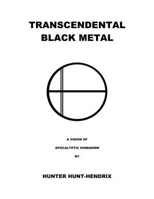 Transcendental Black Metal