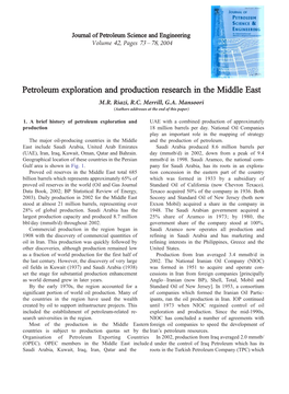 04.Petroleum Exploration and Production Research in the Middle East.Pdf
