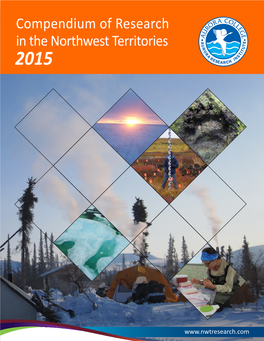 Compendium of Research in the Northwest Territories 2015
