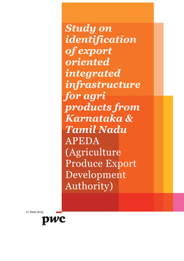 Study on Identification of Export Oriented Integrated Infrastructure For