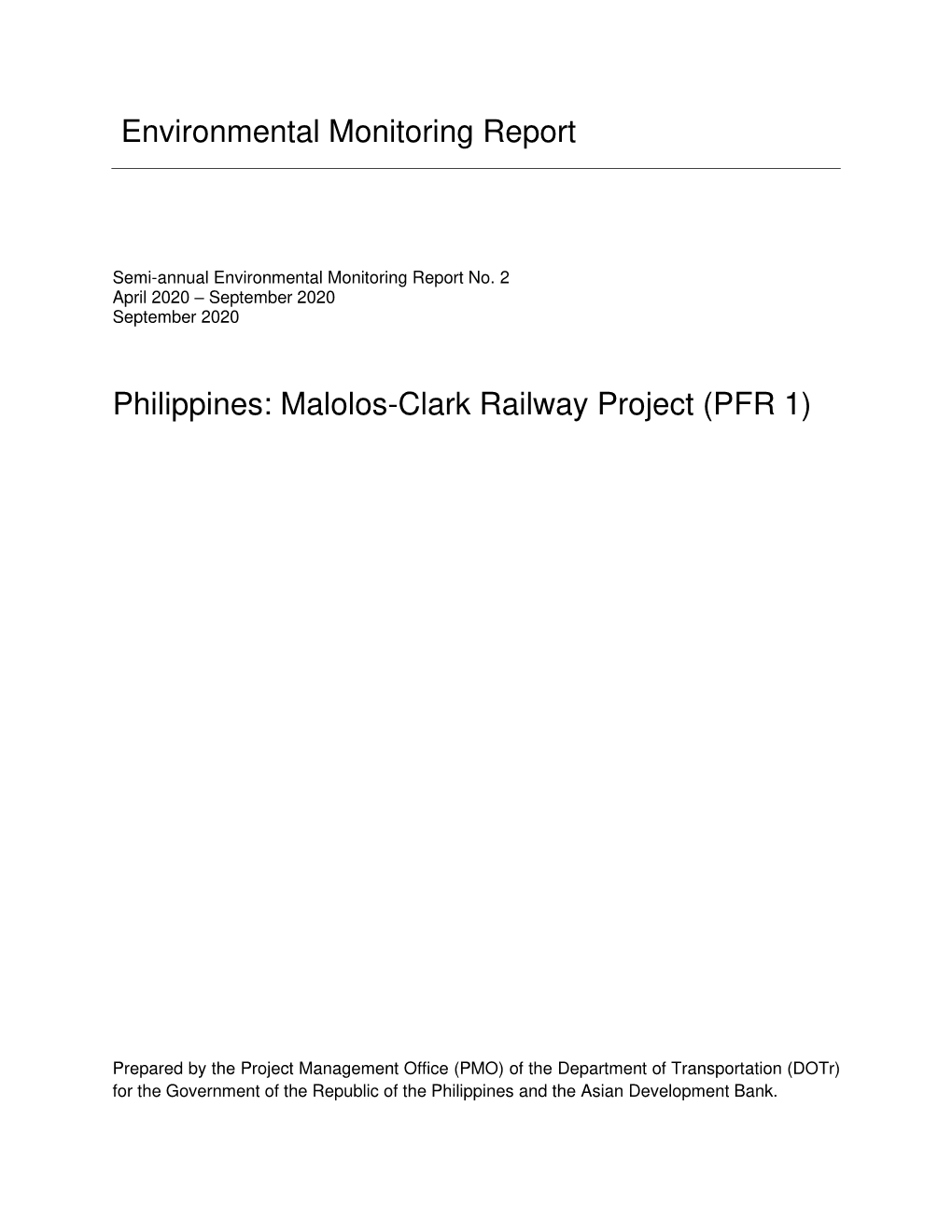 Malolos-Clark Railway Project (PFR 1)