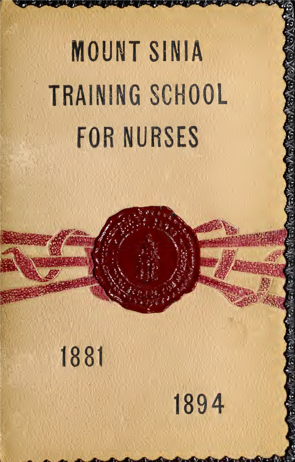 Report of the Mount Sinai Training School for Nurses