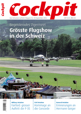 Grösste Flugshow in Der Schweiz