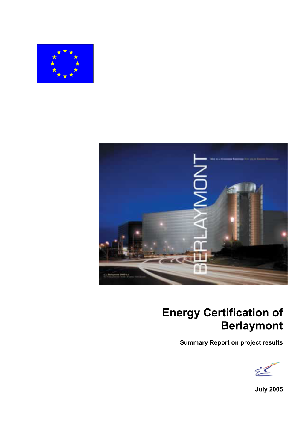 Energy Certification of Berlaymont