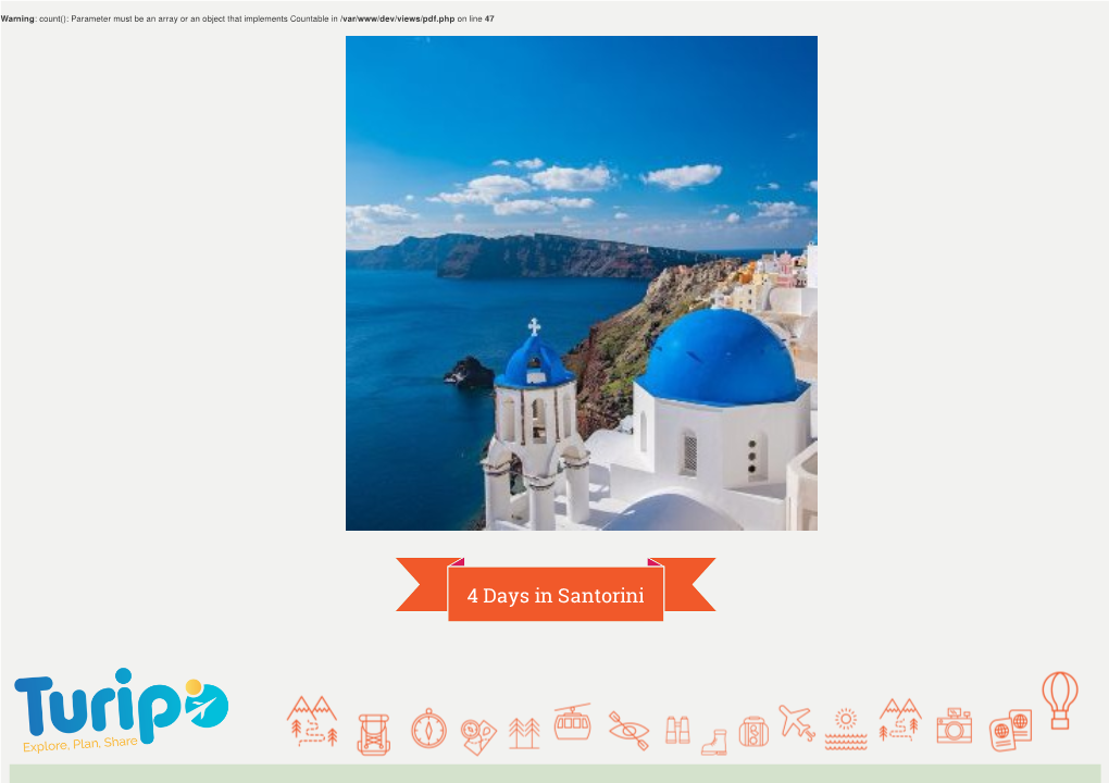 4 Days in Santorini Contact Us | Turipo.Com | Admin@Turipo.Com