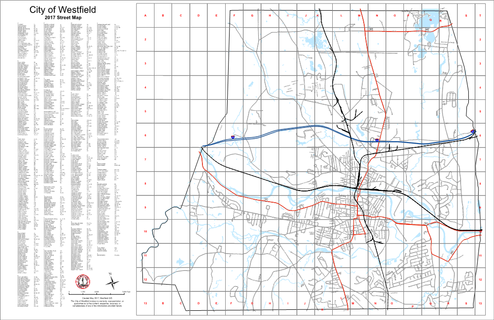 Street Map a G PALM D PL a Q R T