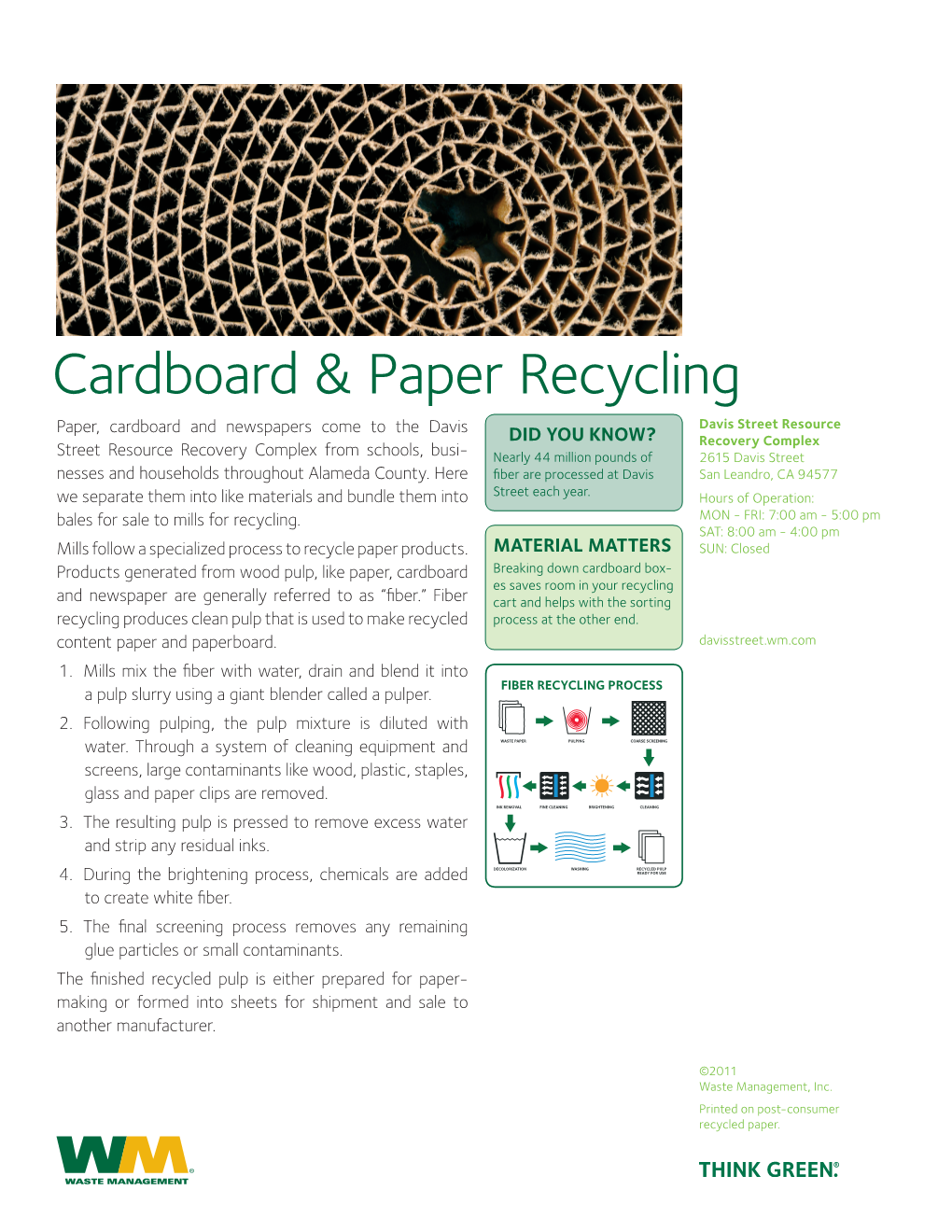 Cardboard & Paper Recycling