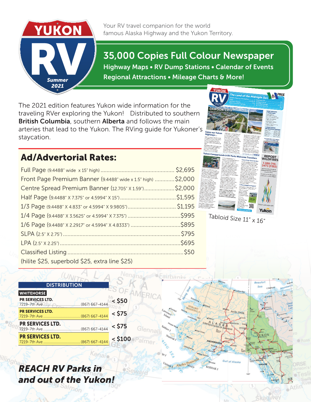 RV 35,000 Copies Full Colour Newspaper