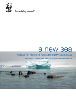 A New Sea the NEED for a REGIONAL AGREEMENT on MANAGEMENT AND