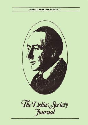 The Delius Society Journal