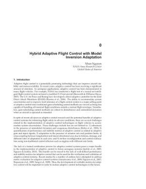Hybrid Adaptive Flight Control with Model Inversion Adaptation