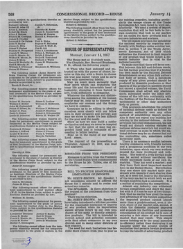 HOUSE of REPRESENTATIVES Ments Extension Act of 1955 Which Joseph V