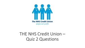 NHS Credit Union – Quiz 2 Questions Round 1 – Whose Eyes Do They Belong To?