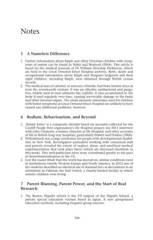 1 a Nameless Difference 6 Bedlam, Behaviourism, and Beyond 7