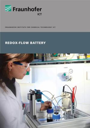 Redox-Flow Battery Redox-Flow Battery Redox-Flow Battery
