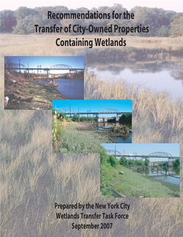 Final Wetlands Transfer Task Force Report