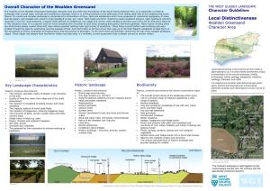 Overall Character of the Wealden Greensand the WEST SUSSEX LANDSCAPE
