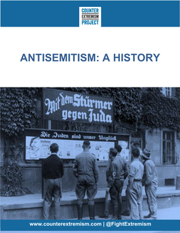 Antisemitism: a History