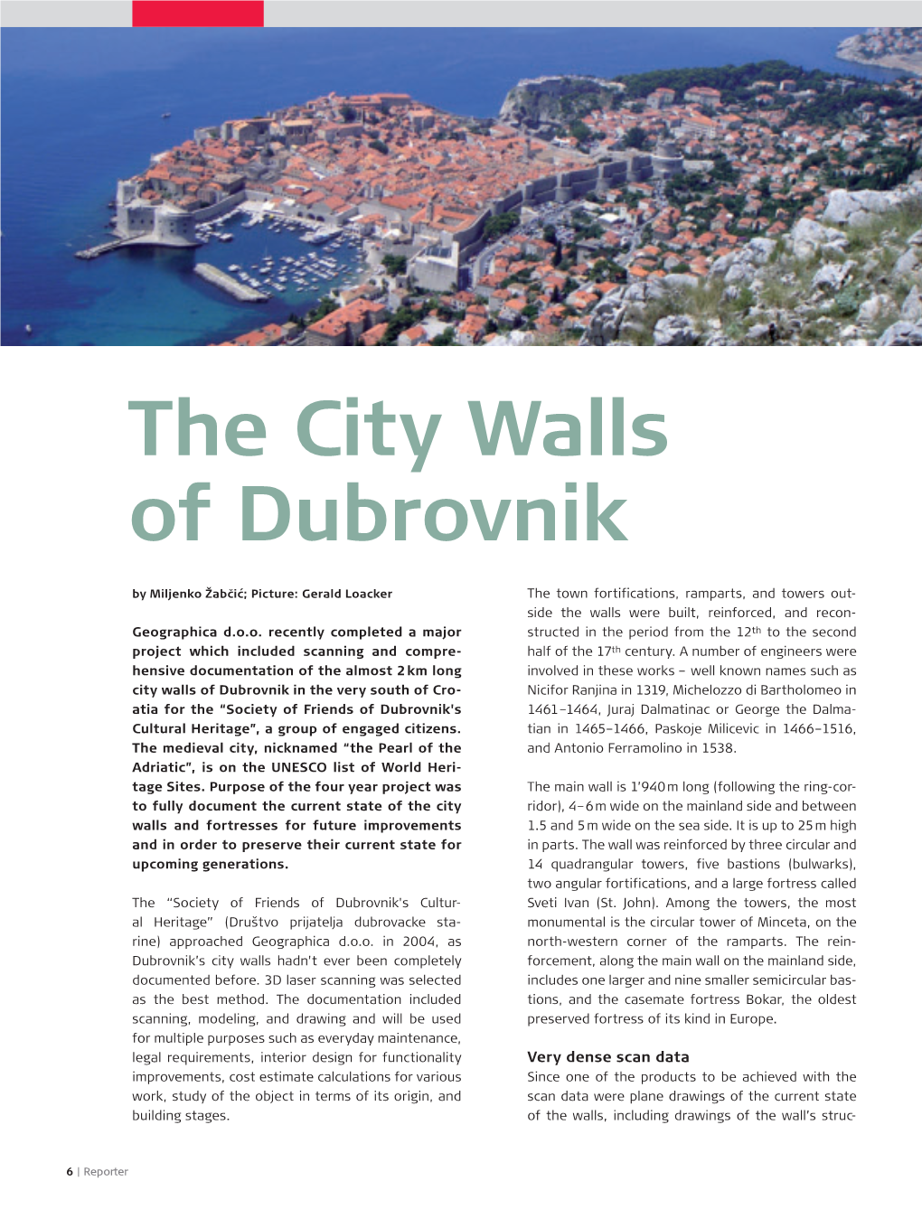 The City Walls of Dubrovnik