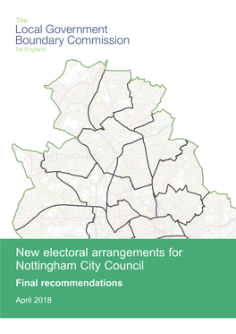 New Electoral Arrangements for Nottingham City Council